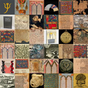 Patchwork of images representing the work of the Journal of Jewish Studies